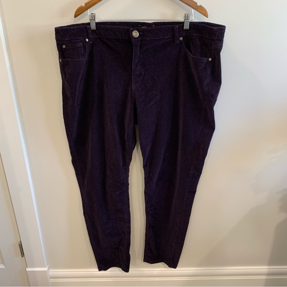 Addition Elle Skinny Corduroy Pants - Picture 1 of 6